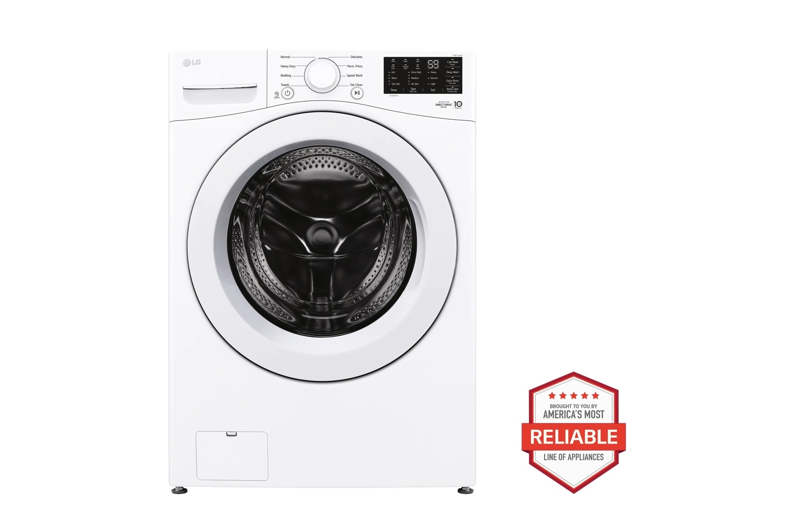 5.0 cu. ft. Mega Capacity Front Load Washer