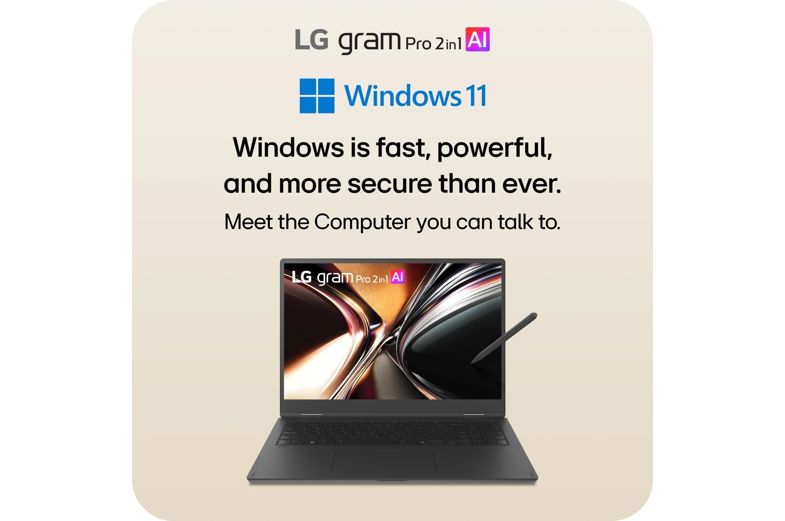 LG Gram Pro 2-in-1 16 (16T95TP), цвет: Чёрный — фото 3