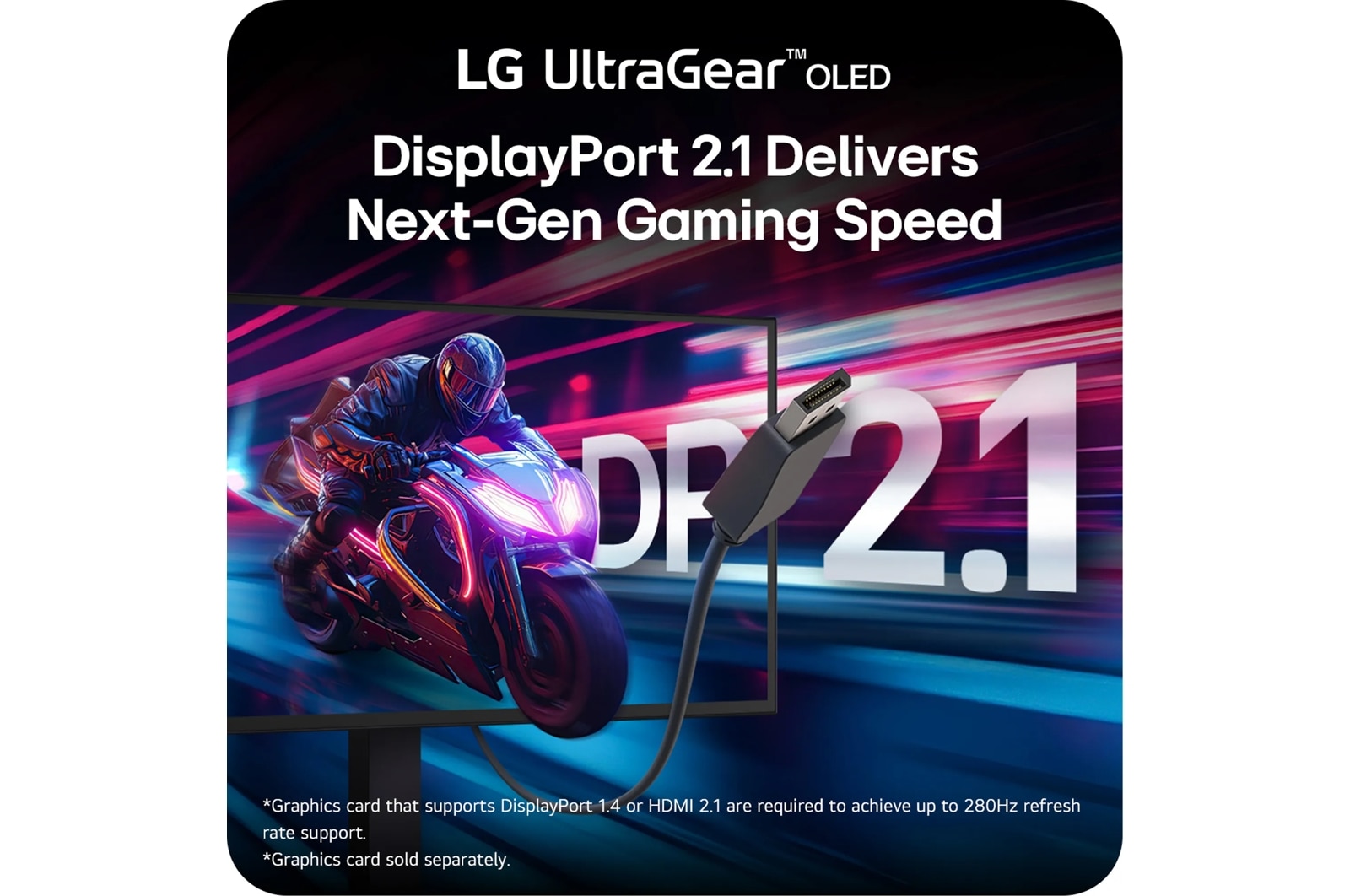LG 27 Inch UltraGear Oled Dual Mode QHD 540Hz or HD 720Hz 0.02ms G-Sync Compatible DisplayPort 2.1 Gaming Monitor (27GX790B-B), цвет: 2560 X 1440 — фото 7