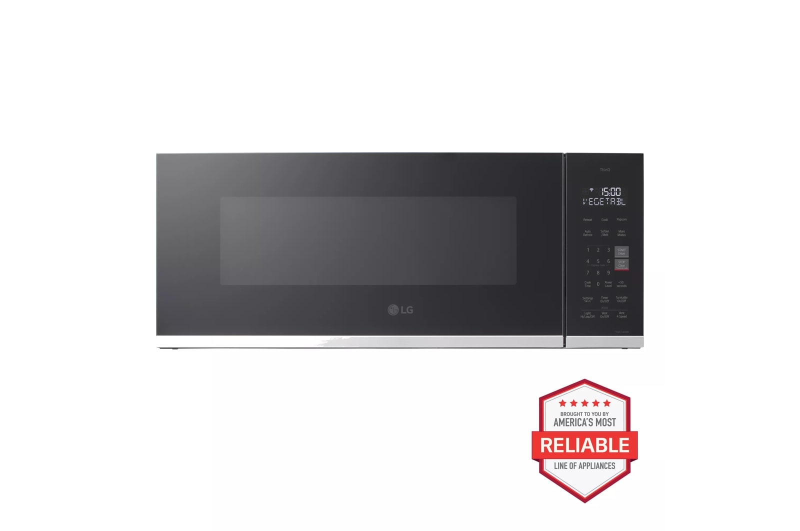 1.3 cu. ft. Smart Low Profile Over-the-Range Microwave Oven