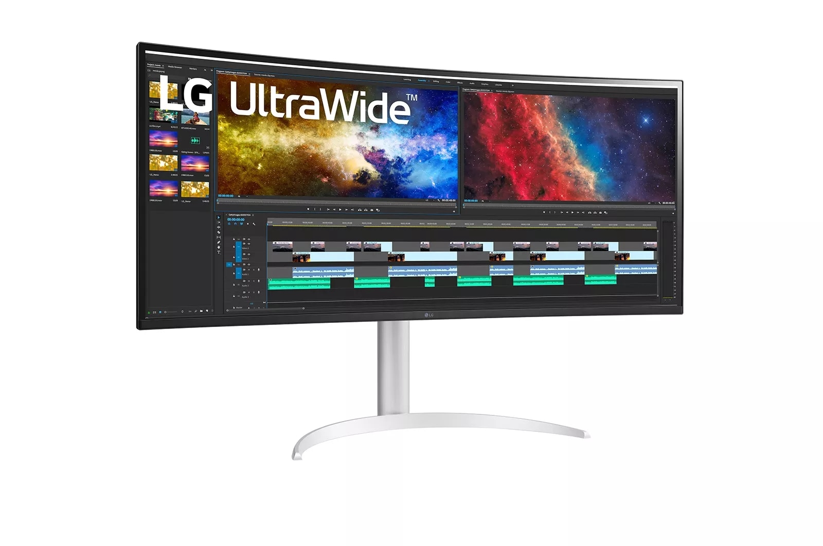 38'' Curved UltraWide HDR Monitor - 38WP85C-W | LG USA