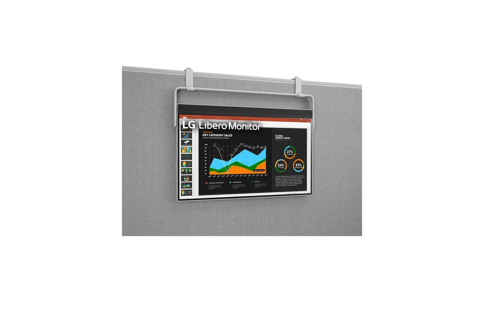 27bq70qc-s | 27-inch QHD Libero Monitor with Detachable Full