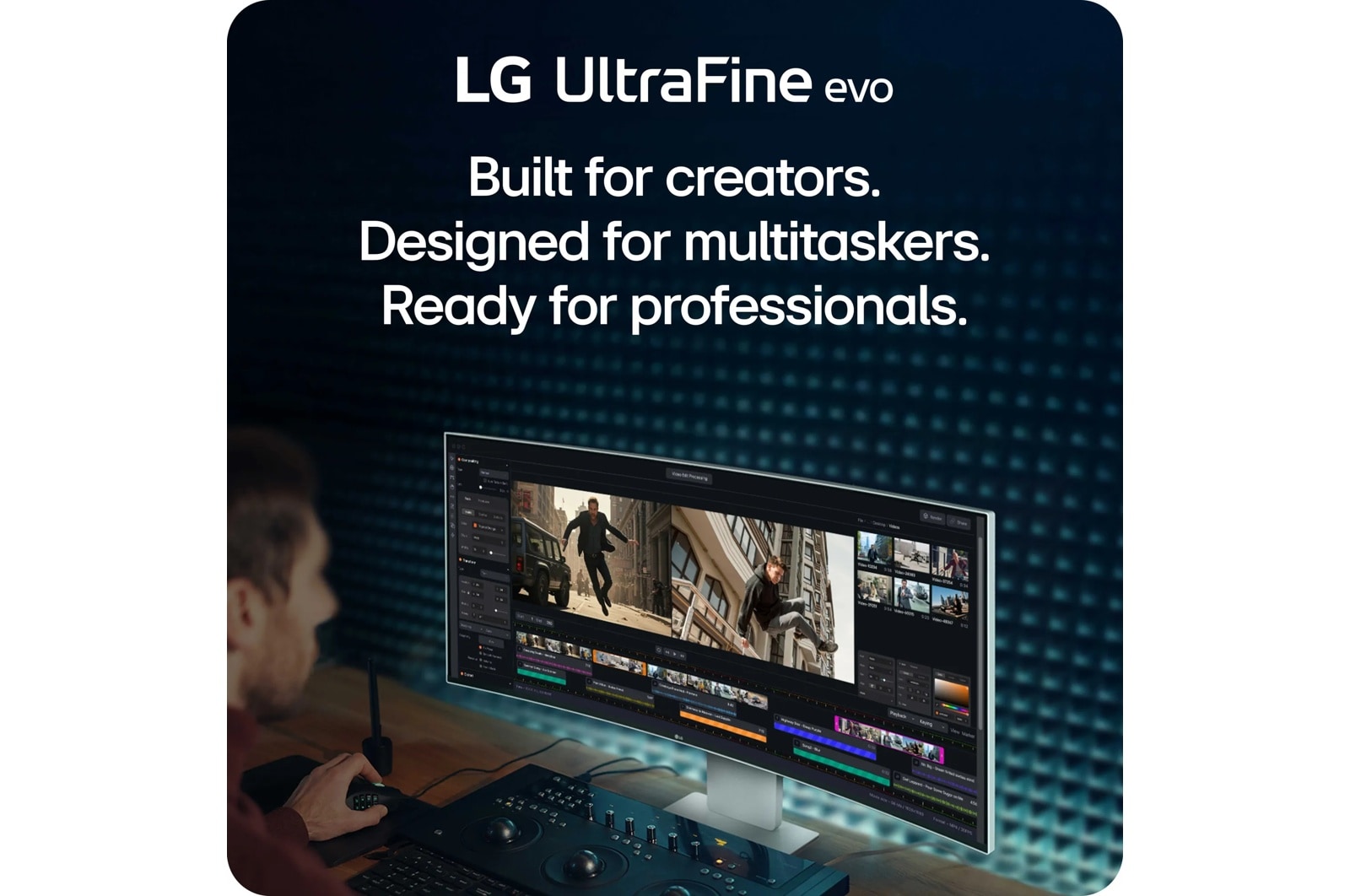LG 40 Inch UltraFine evo 5K2K Wuhd Nano IPS Black Monitor with Thunderbolt 5 PD 96W (40U990A-W), цвет: 5120 X 2160 — фото 4