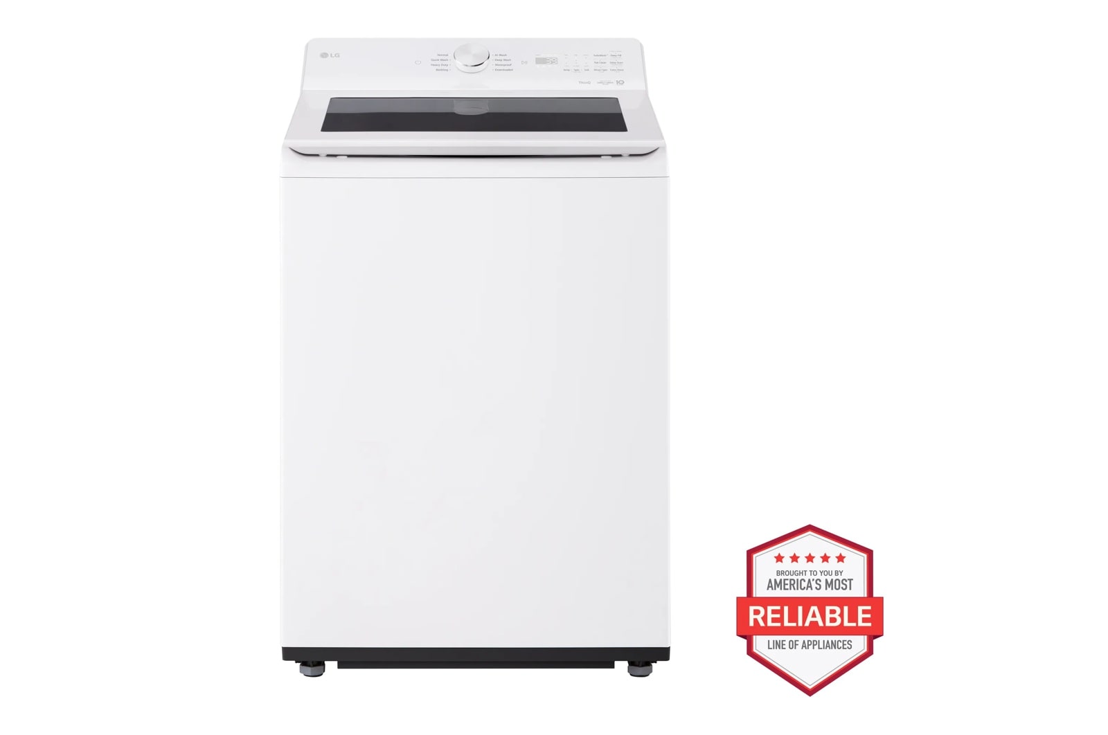 5.0 cu. ft. Mega Capacity Smart Top Load Washer with Impeller, EasyUnload™ & AI Sensing