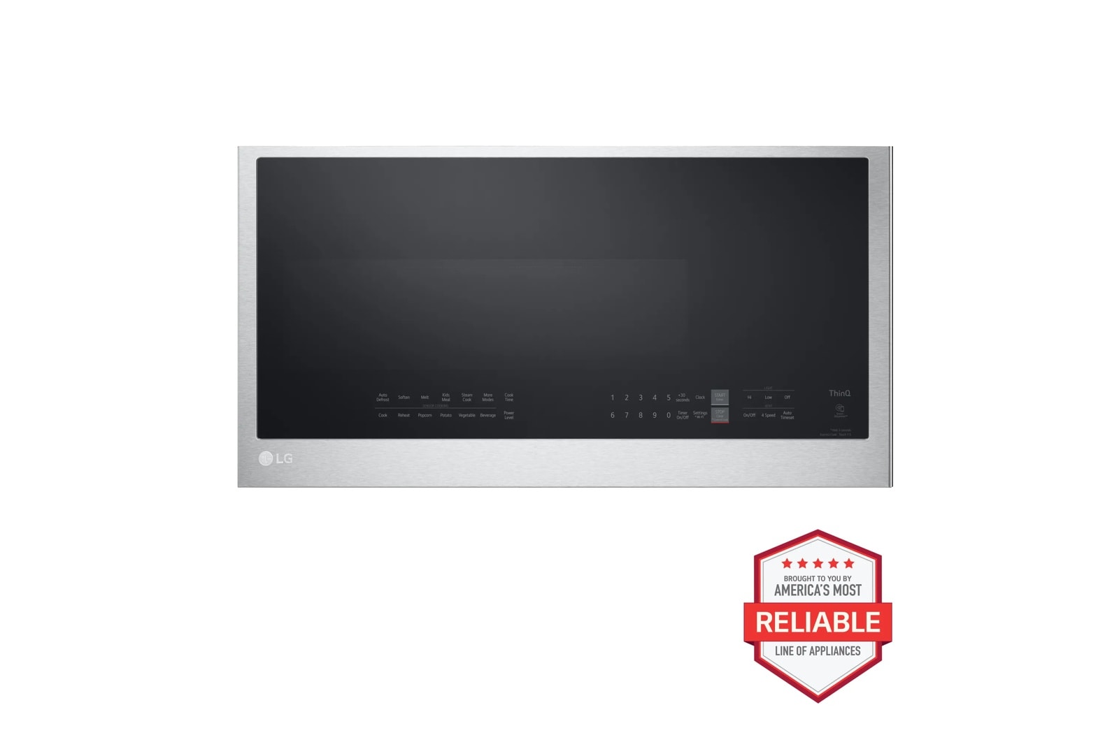 2.0 cu. ft. Smart Over-the-Range Microwave