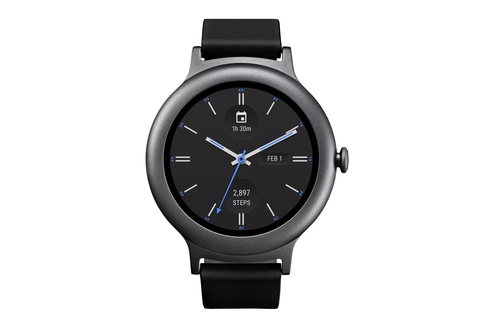 LG Smart Watch Style in Titanium W270 LG USA