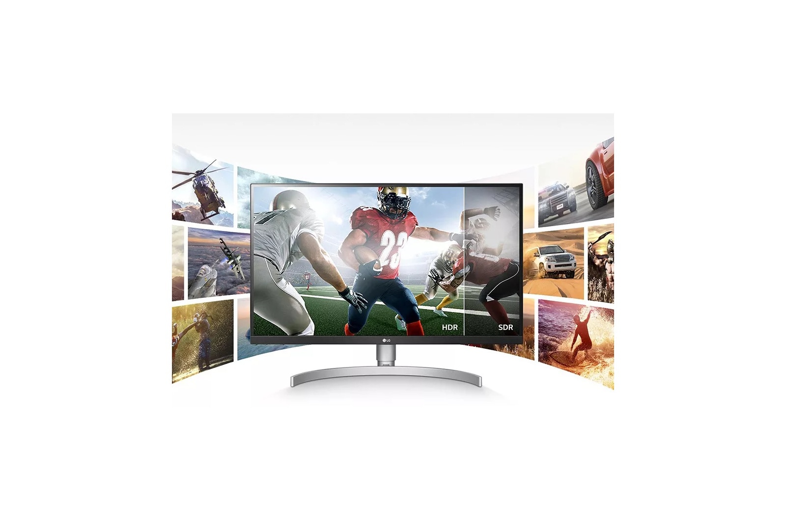 27-inch 4K UHD IPS LED Monitor - 27UL650-W | LG USA