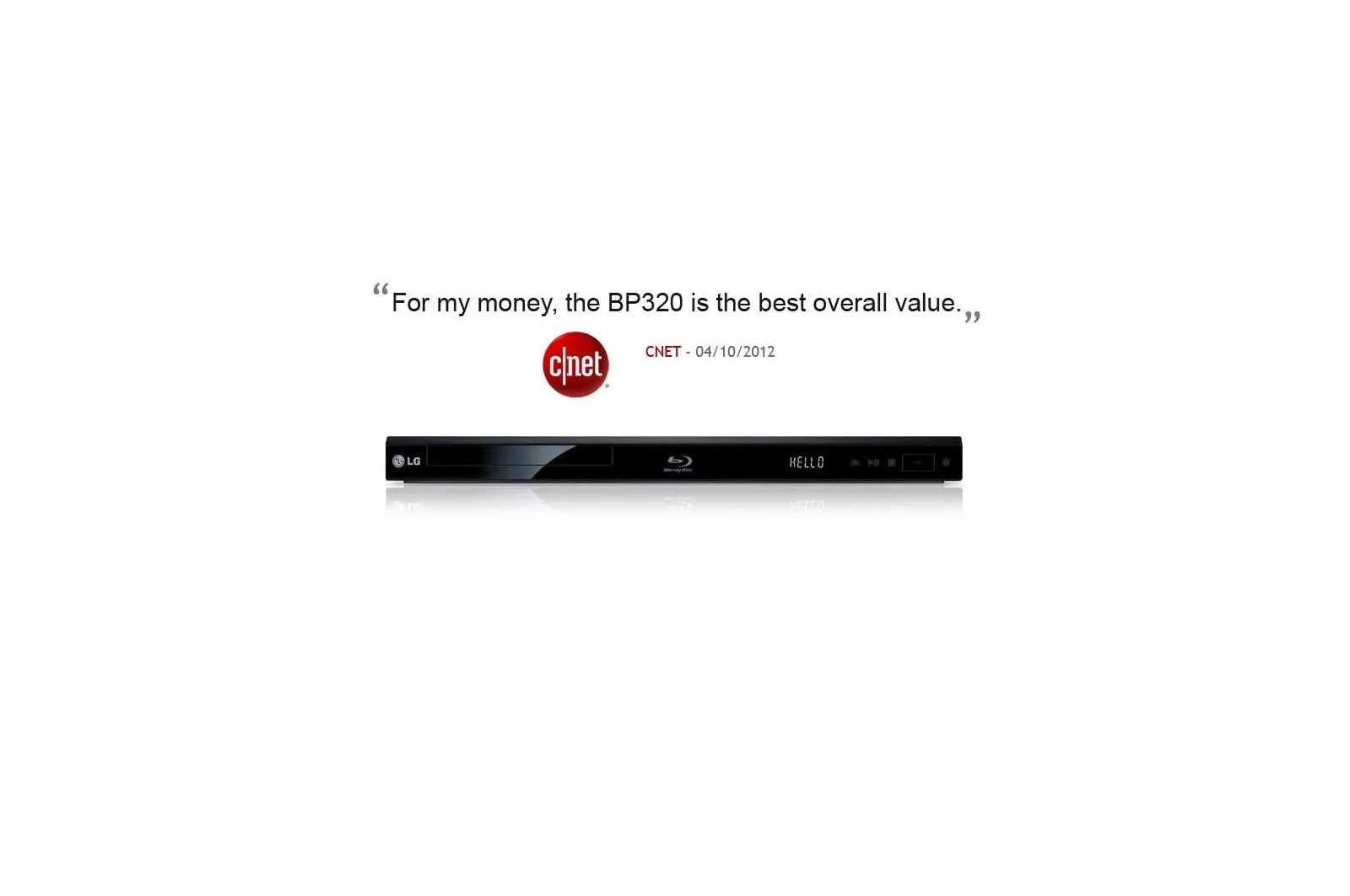 LG BP320: Blu-ray Disc™ Player with SmartTV | LG USA