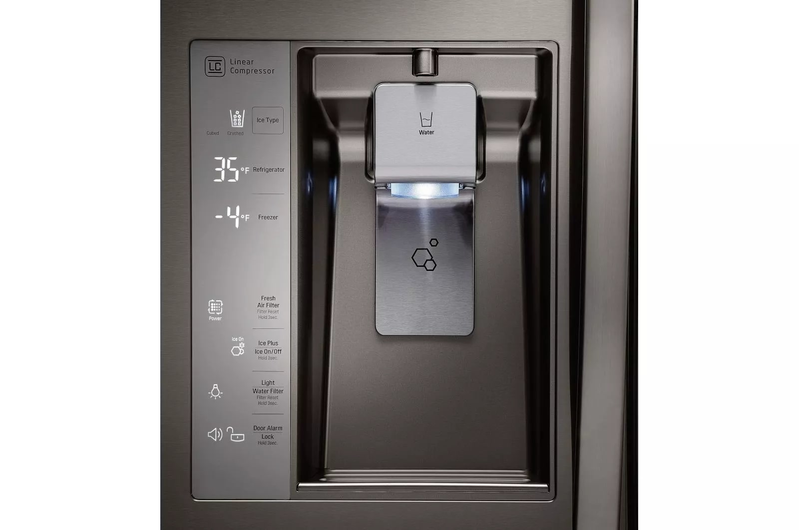 LG LFXC24726D: Ultra Capacity 3-Door French Door