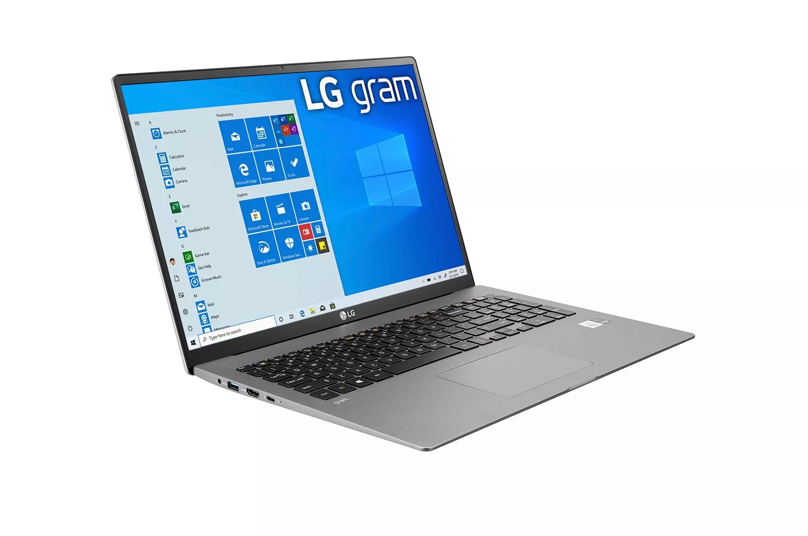 LG Gram 17 (17Z90P) - i3-1115G4 · Xe Graphics G4 · 17.3”, WQXGA