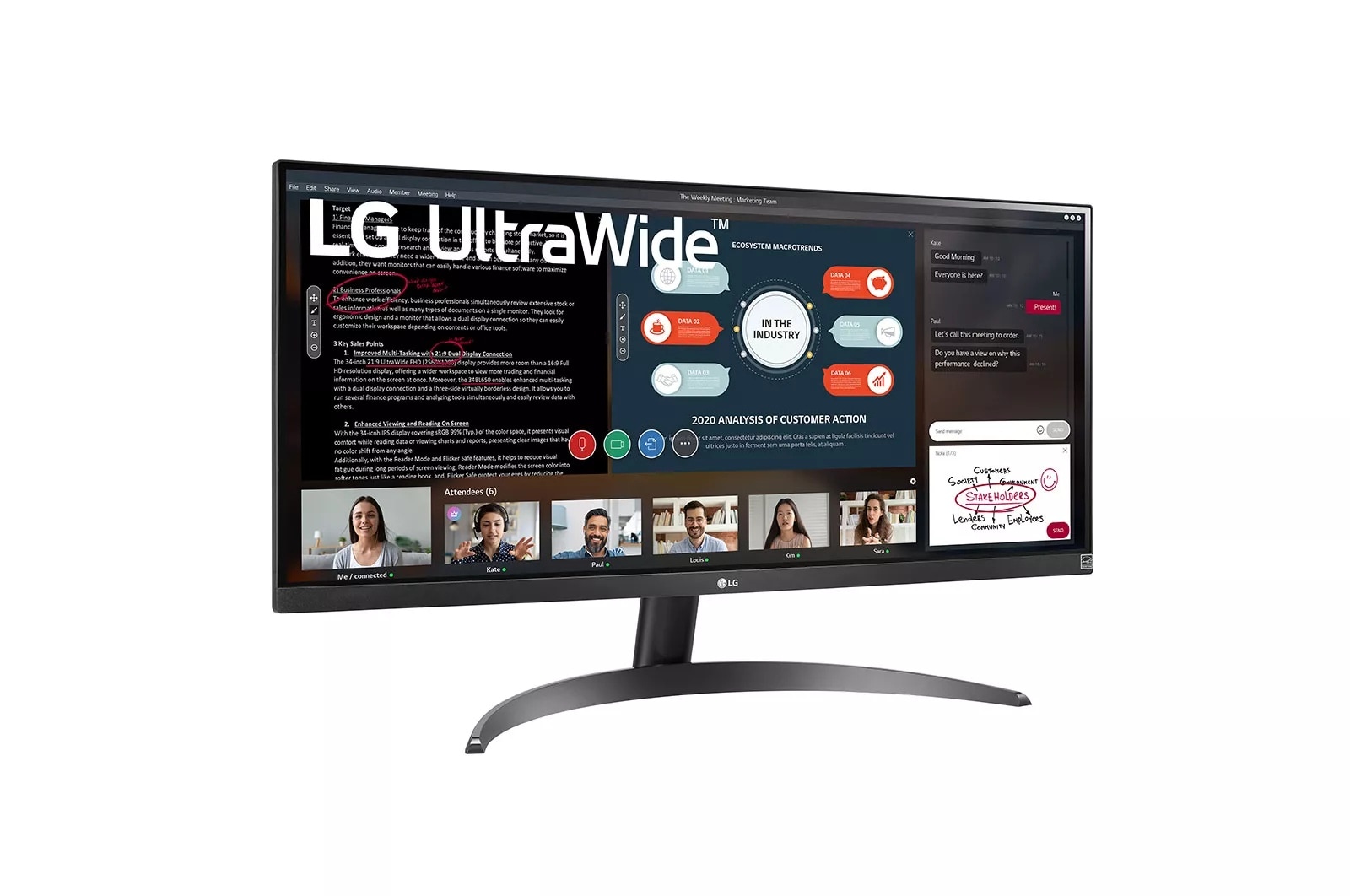 LG 29WP500 パソコンモニター　PC モニター 29-inch UltraWide FHD HDR Monitor - 29WP500-B | LG USA