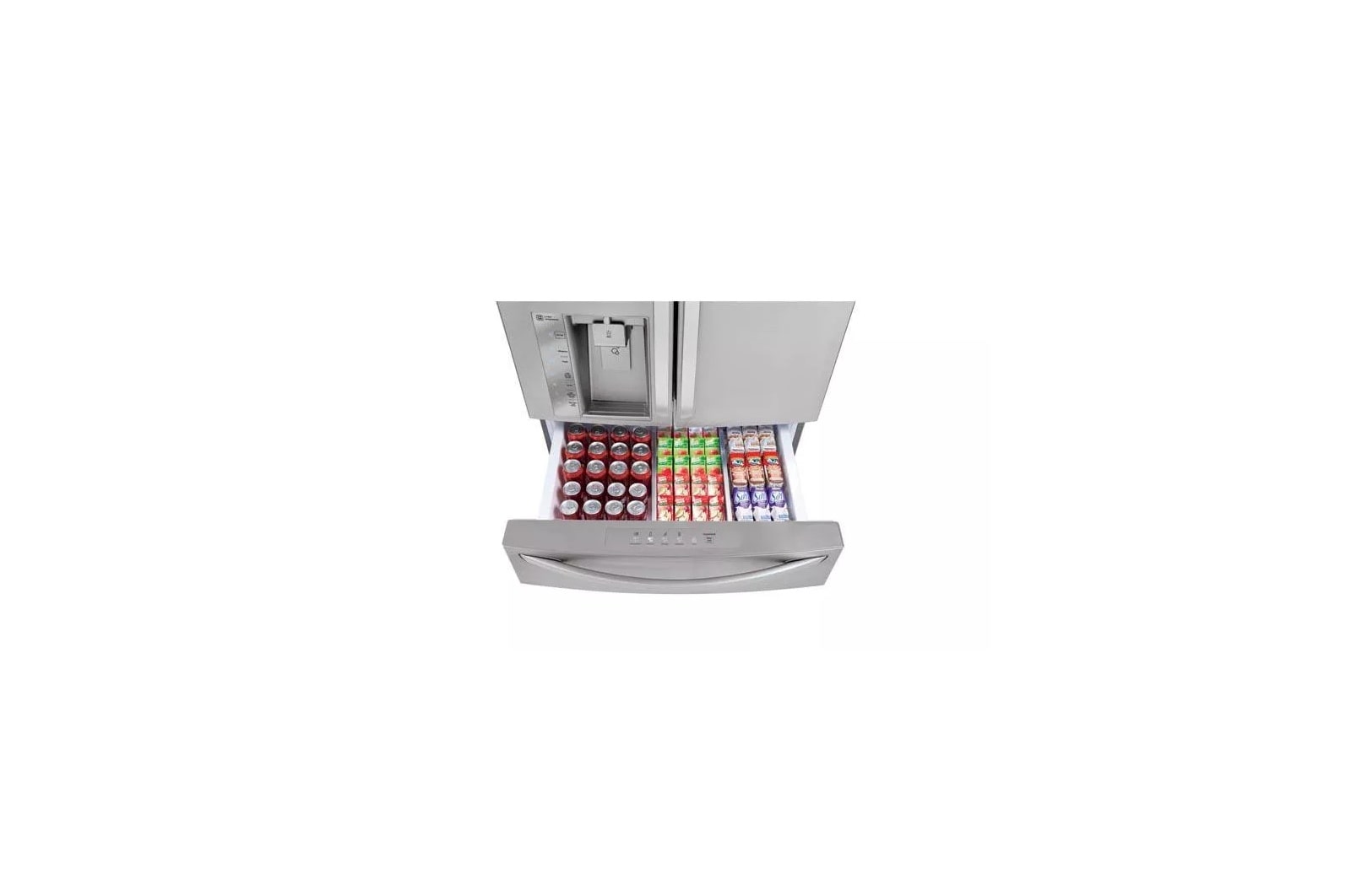 LG LMXC23746S: Large Counter-Depth French Door Refrigerator | LG USA