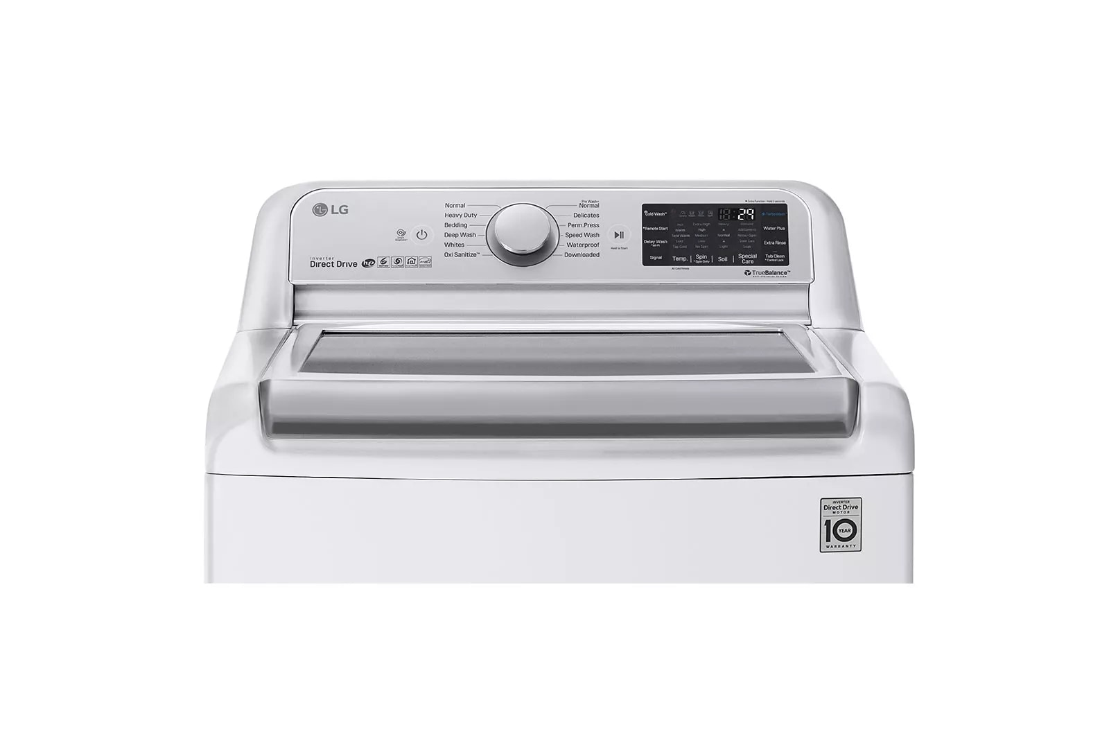 5.5 cu.ft. Top Load Washer - WT7800CW