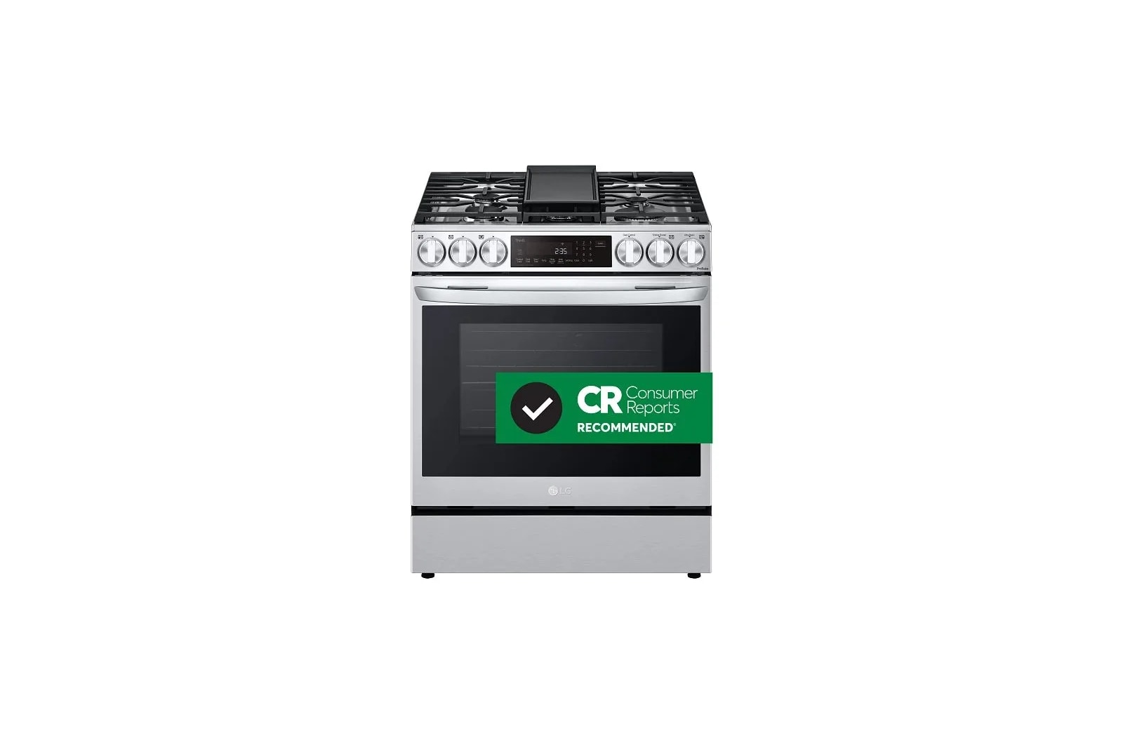6.3 cu. ft. Smart Dual Fuel Slide-in Range with InstaView®, ProBake Convection®, Air Fry and Air Sous Vide