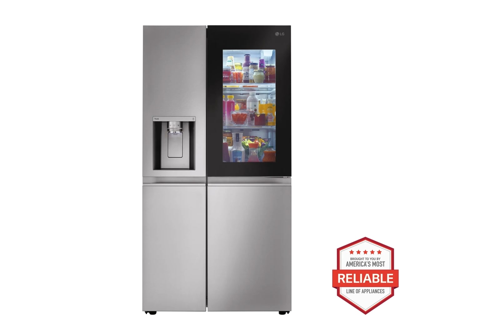 27 cu. ft. Side-By-Side InstaView® Refrigerator
