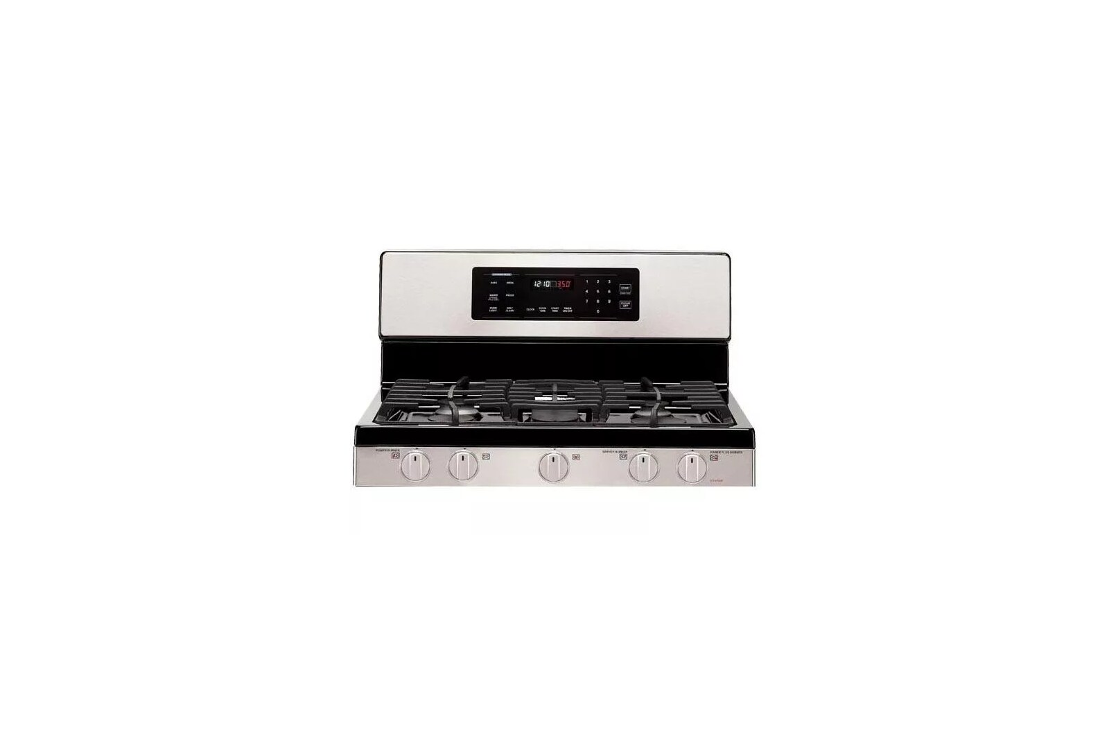 Lg gas store range white