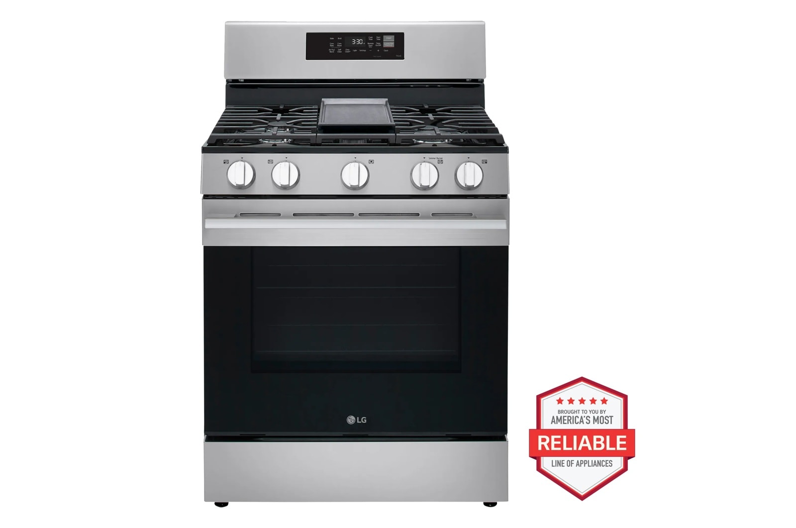 6.3 cu. ft. Smart Wi-Fi Enabled Probake Convection® Gas Range with Air Fry & EasyClean®