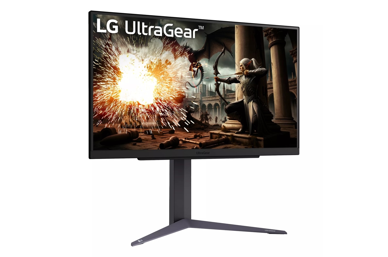 LG 27 Inch UltraGear QHD 1440P 200Hz 1ms G-Sync Compatible IPS Gaming Monitor (27GS75Q-B), цвет: Qhd (2560 X 1440) — фото 2