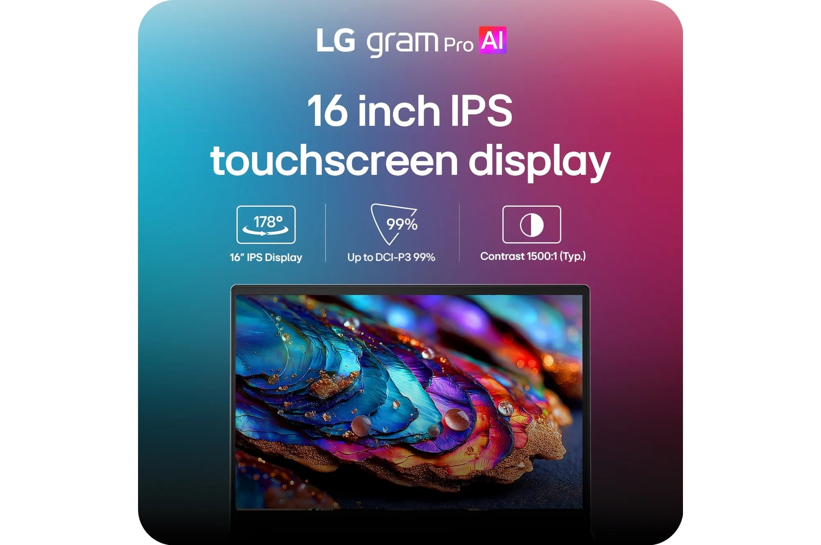 LG Gram Pro 16 (16Z90U), цвет: Чёрный, вариант 1 — фото 6