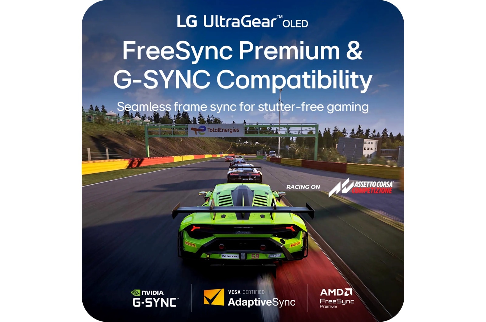 LG 34 Inch UltraGear Oled Wqhd 240Hz 0.03ms G-Sync Compatible 800R Curved Gaming Monitor with webOS (34GX90SA-W), цвет: Wqhd (3440 X 1440) — фото 6