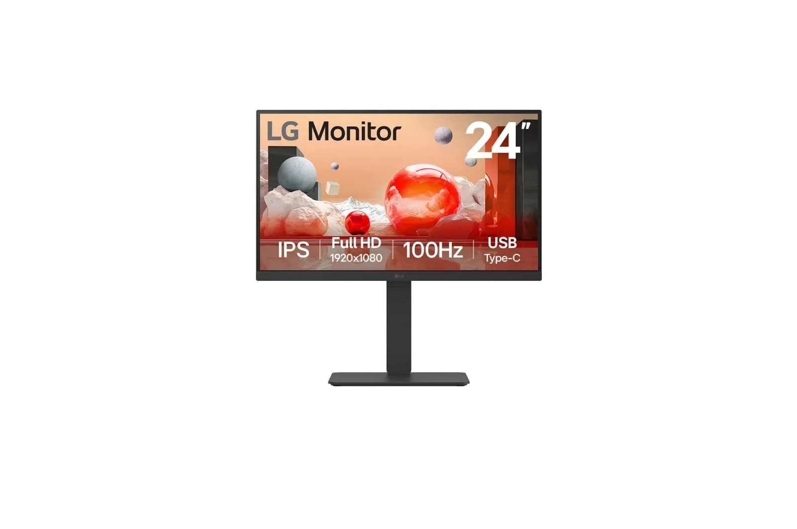 24'' IPS FHD Monitor | 24BA650-B | LG Business Solutions
