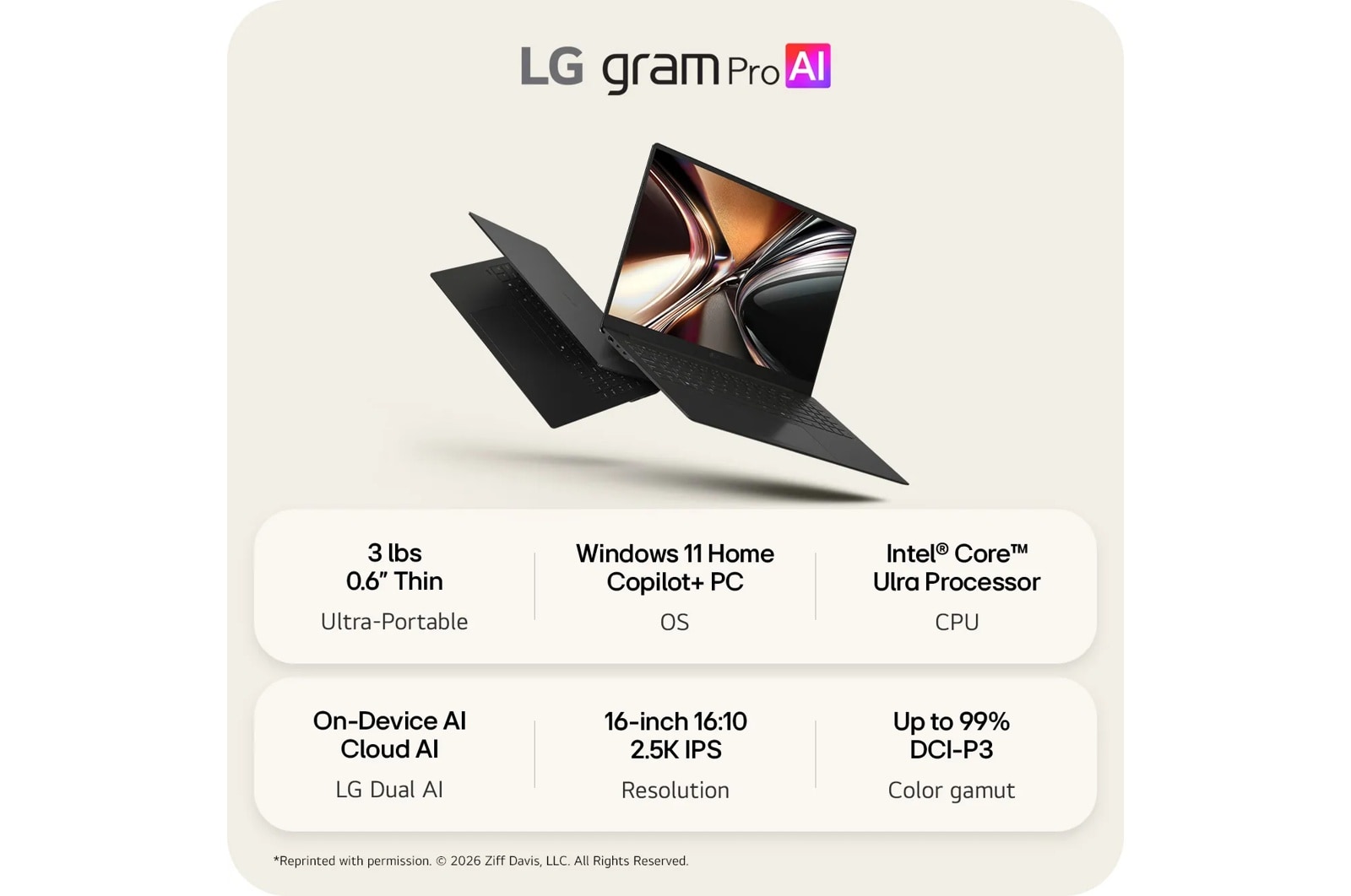 LG Gram Pro 16 (16Z90U), цвет: Чёрный, вариант 1 — фото 2