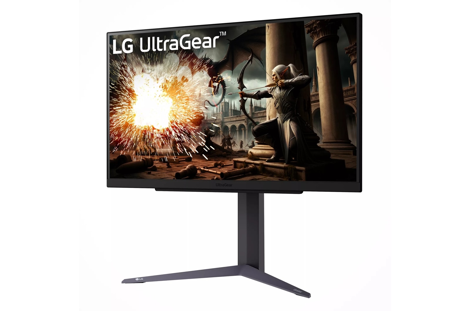 LG 27 Inch UltraGear QHD 1440P 200Hz 1ms G-Sync Compatible IPS Gaming Monitor (27GS75Q-B), цвет: Qhd (2560 X 1440) — фото 3