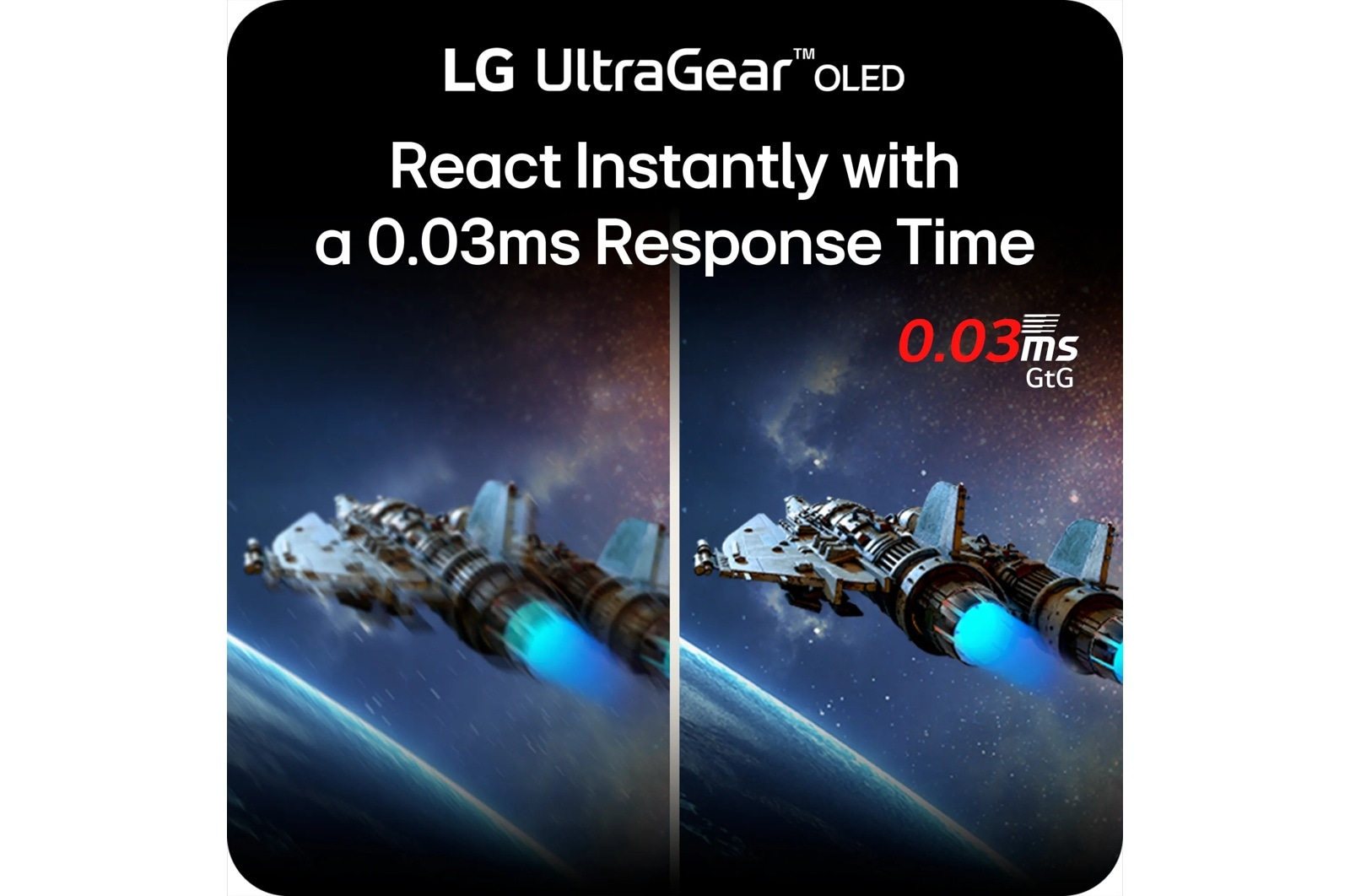 LG 27 Inch UltraGear Oled Qhd 280Hz 0.03ms G-Sync Compatible Gaming Monitor (27GX700A-B), цвет: Qhd (2560 X 1440) — фото 5