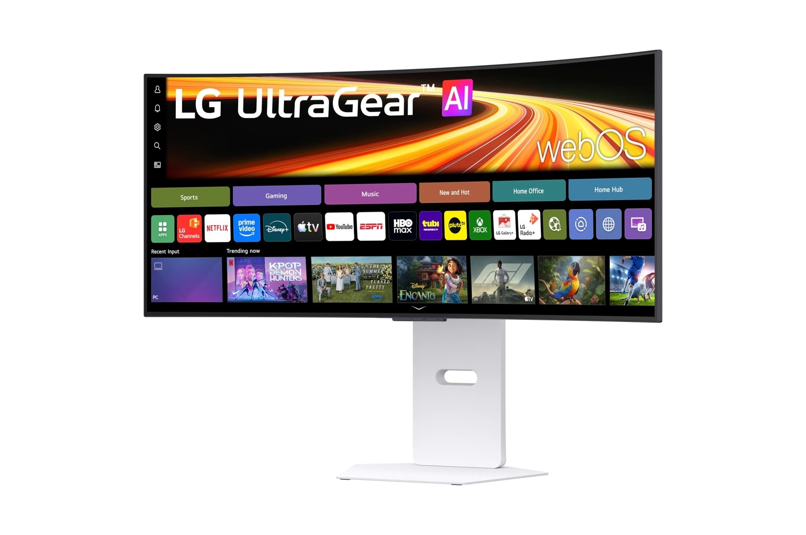 LG 34 Inch UltraGear GX9s, Oled Wqhd 240Hz 0.03ms G-Sync Compatible Gaming Monitor with webOS (34GX90SB-W), цвет: 3440 X 1440 — фото 2