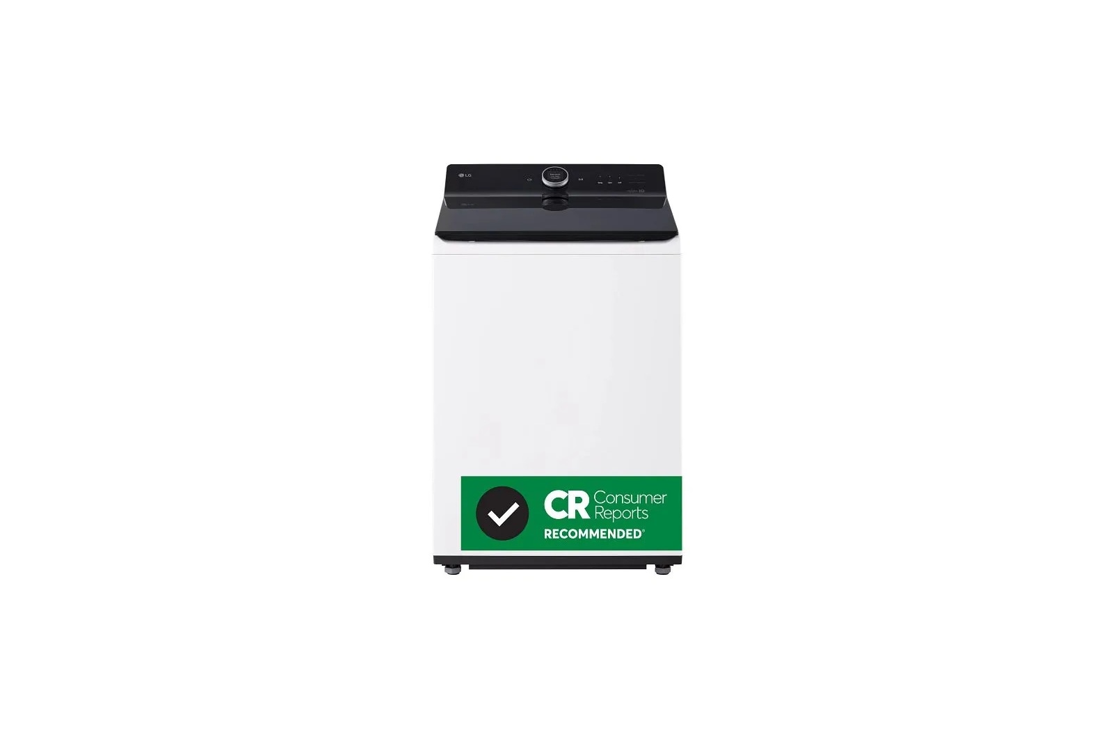 5.5 cu. ft. Mega Capacity Smart Top Load Washer with Impeller, EasyUnload™, AI Sensing, ezDispense®, Water Faucet & LCD Digital Dial Control