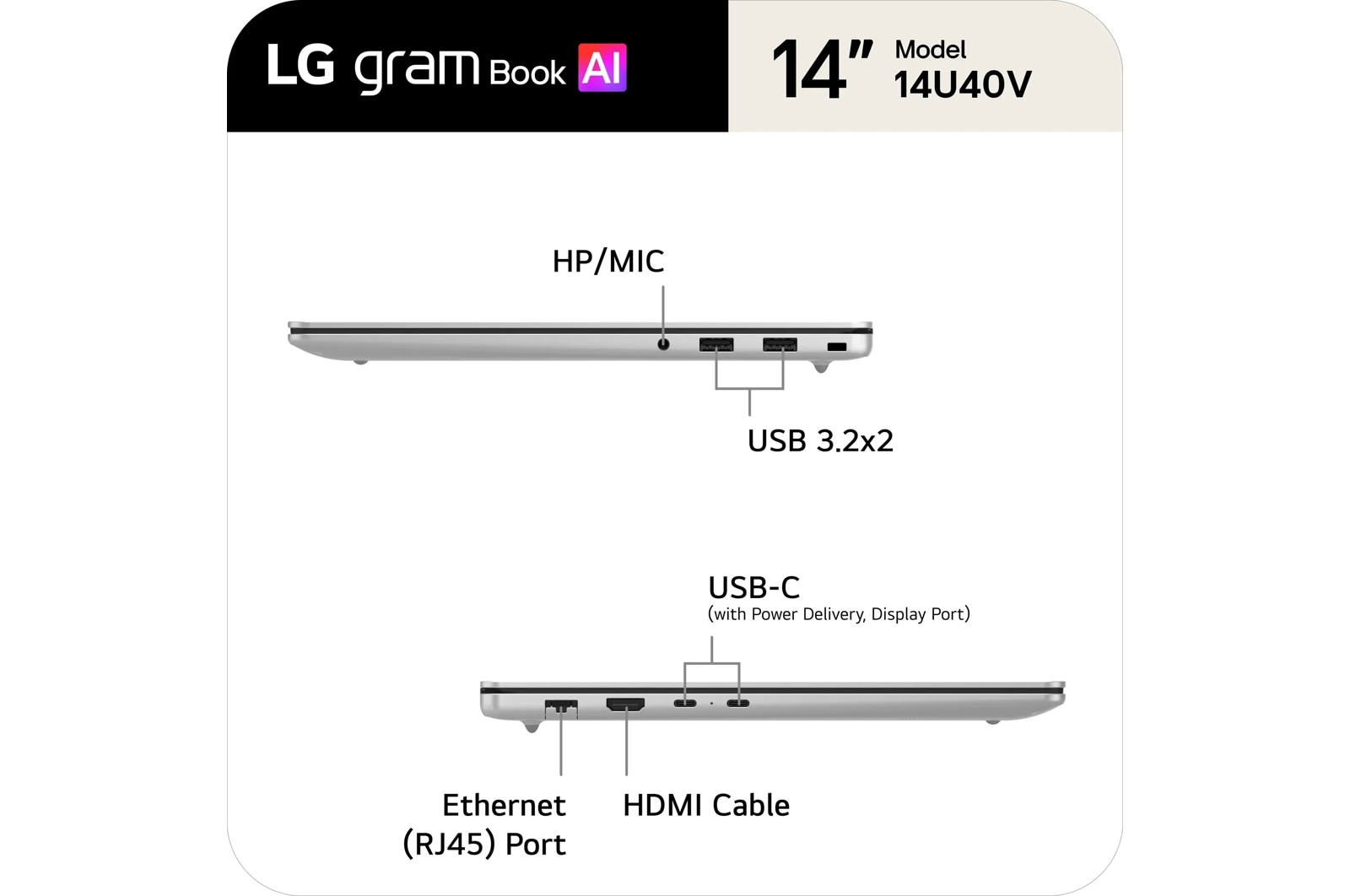 LG Gram Book 14 (14U40V), цвет: Серебристый, вариант 1 — фото 5