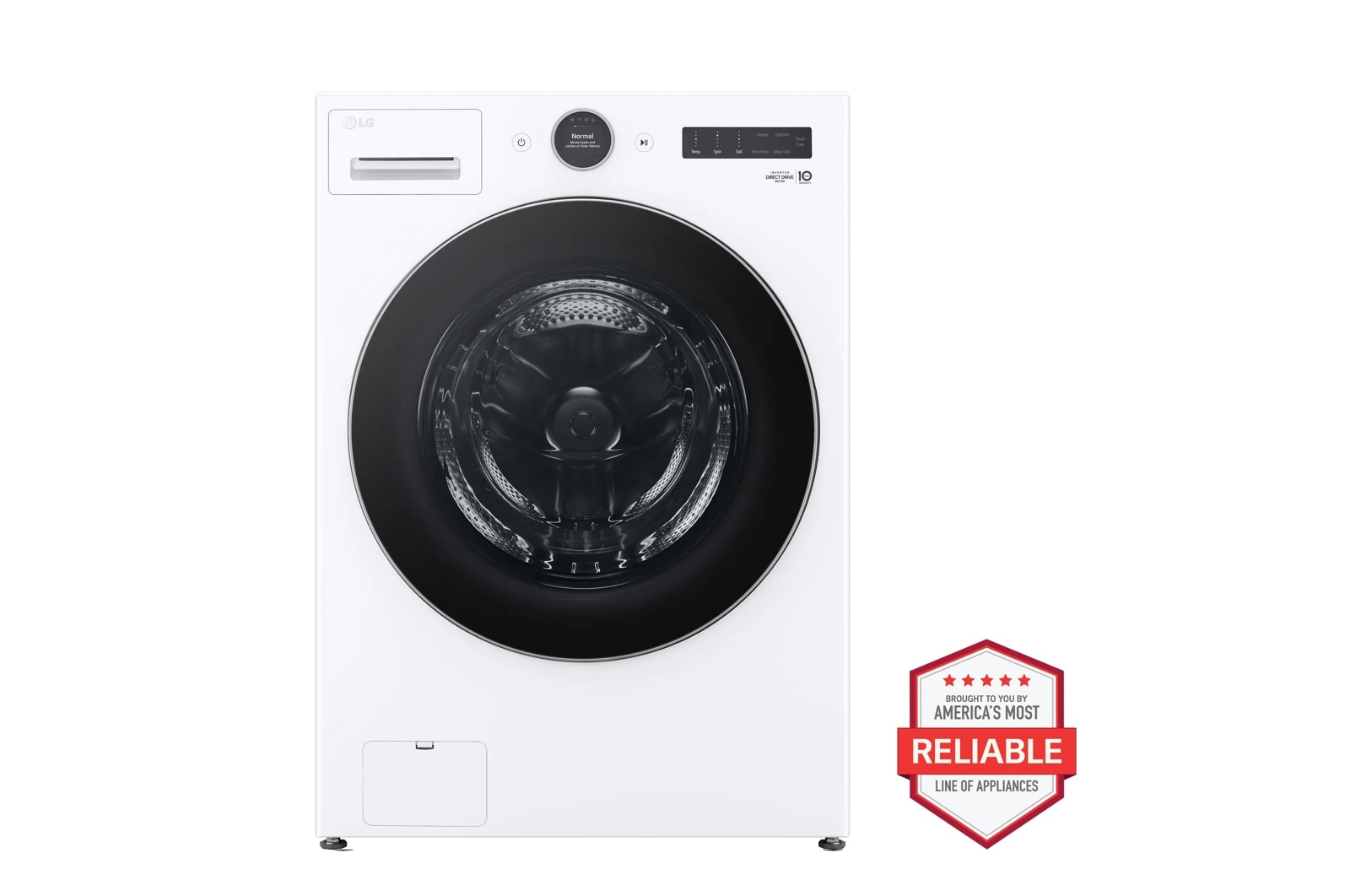 4.5 cu. ft. Capacity Smart Front Load ENERGY STAR Washer with TurboWash® 360° and AI DD® Built-In Intelligence