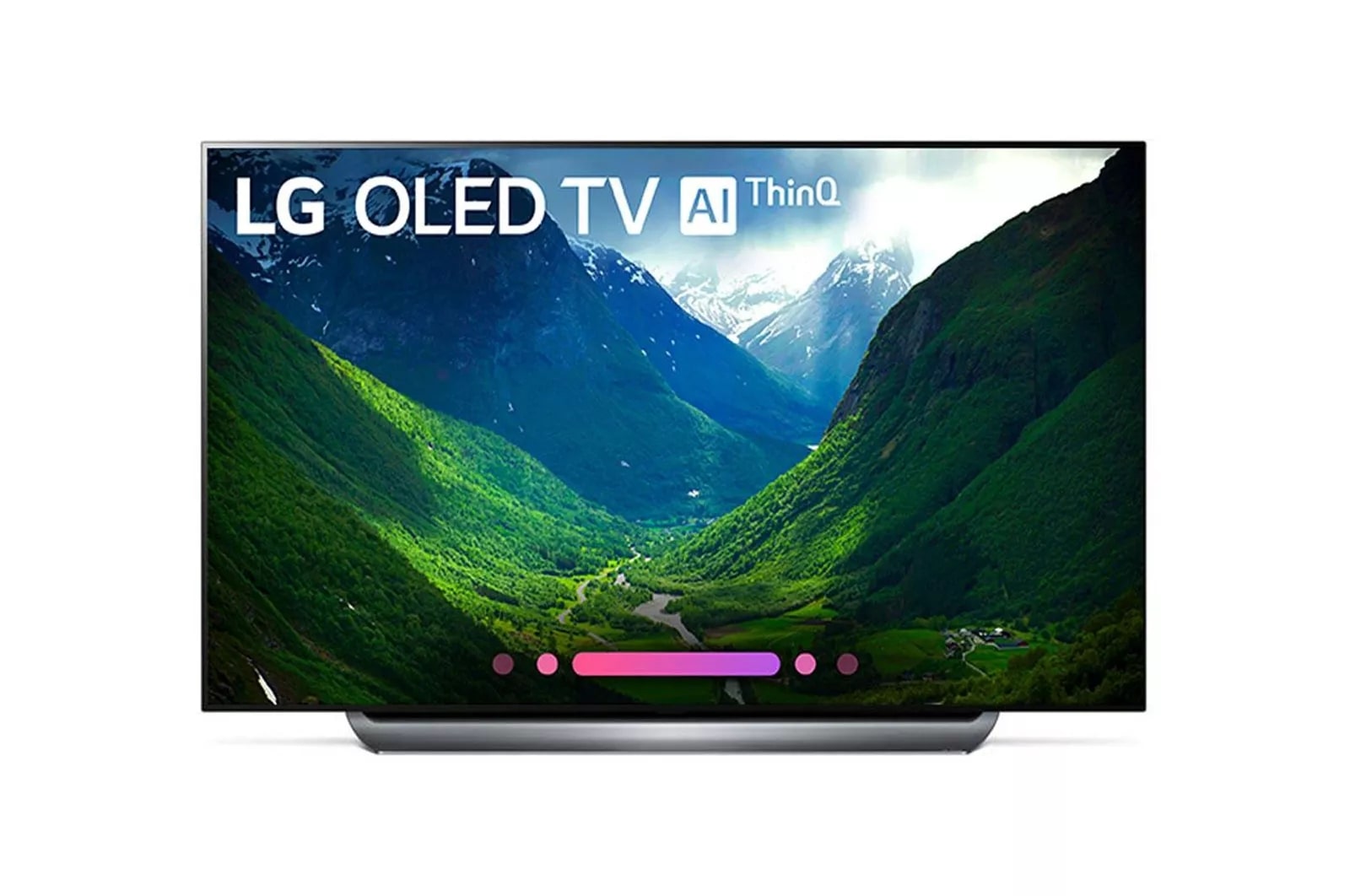 LG OLED65C8AUA: 65 Inch Class 4K HDR Smart OLED TV w/ AI ThinQ