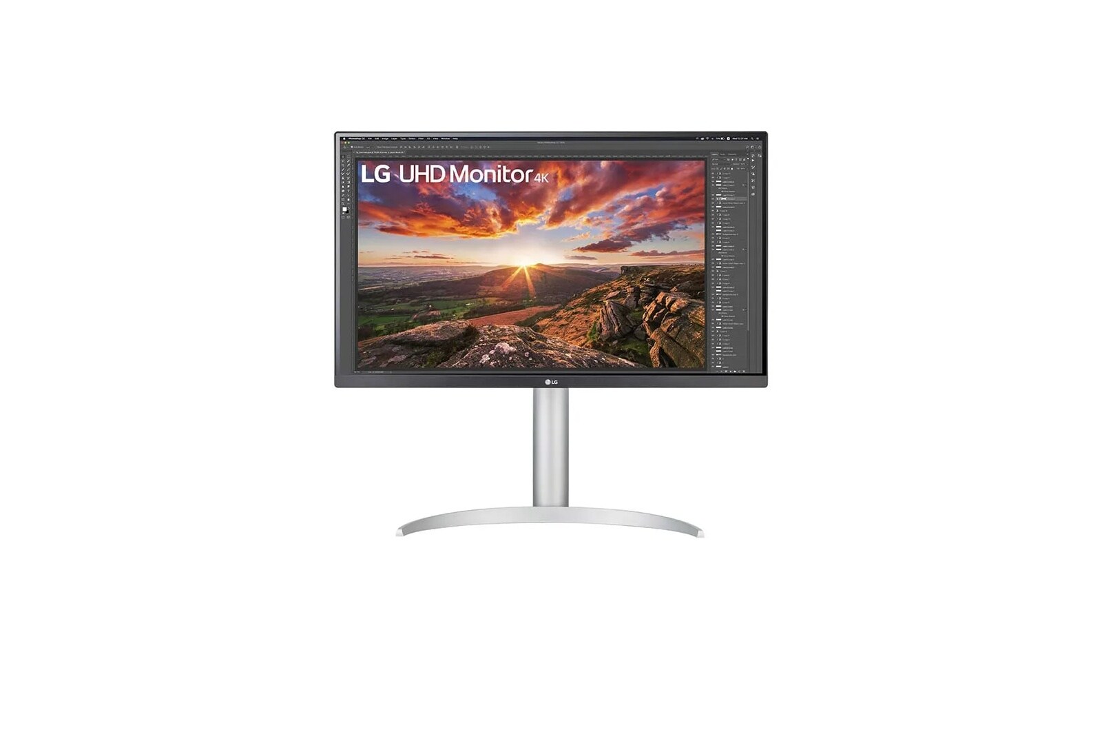 27” IPS 4K UHD Computer Monitor | 27BP85UN-W | LG Business Solutions