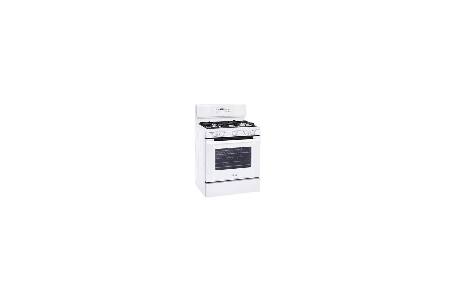 Lg gas store range white