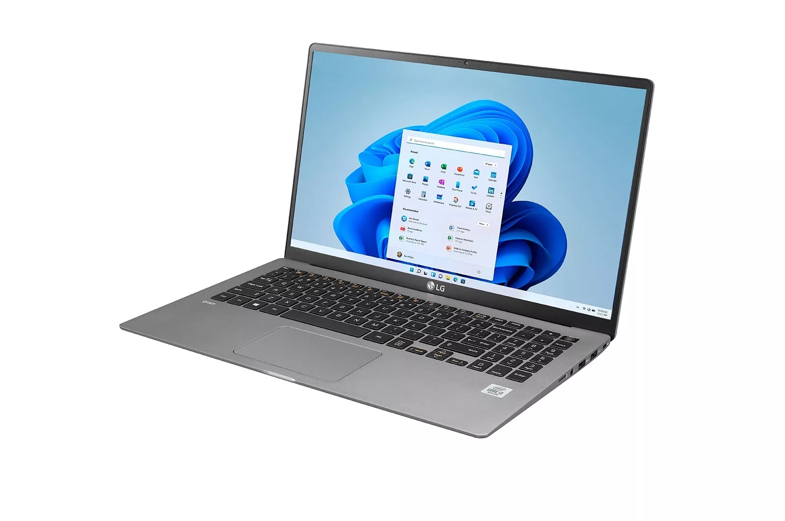 LG gram 15'' Ultra-Lightweight Laptop with 10th Gen Intel® Core™ Processor  w/Intel Iris® Plus®