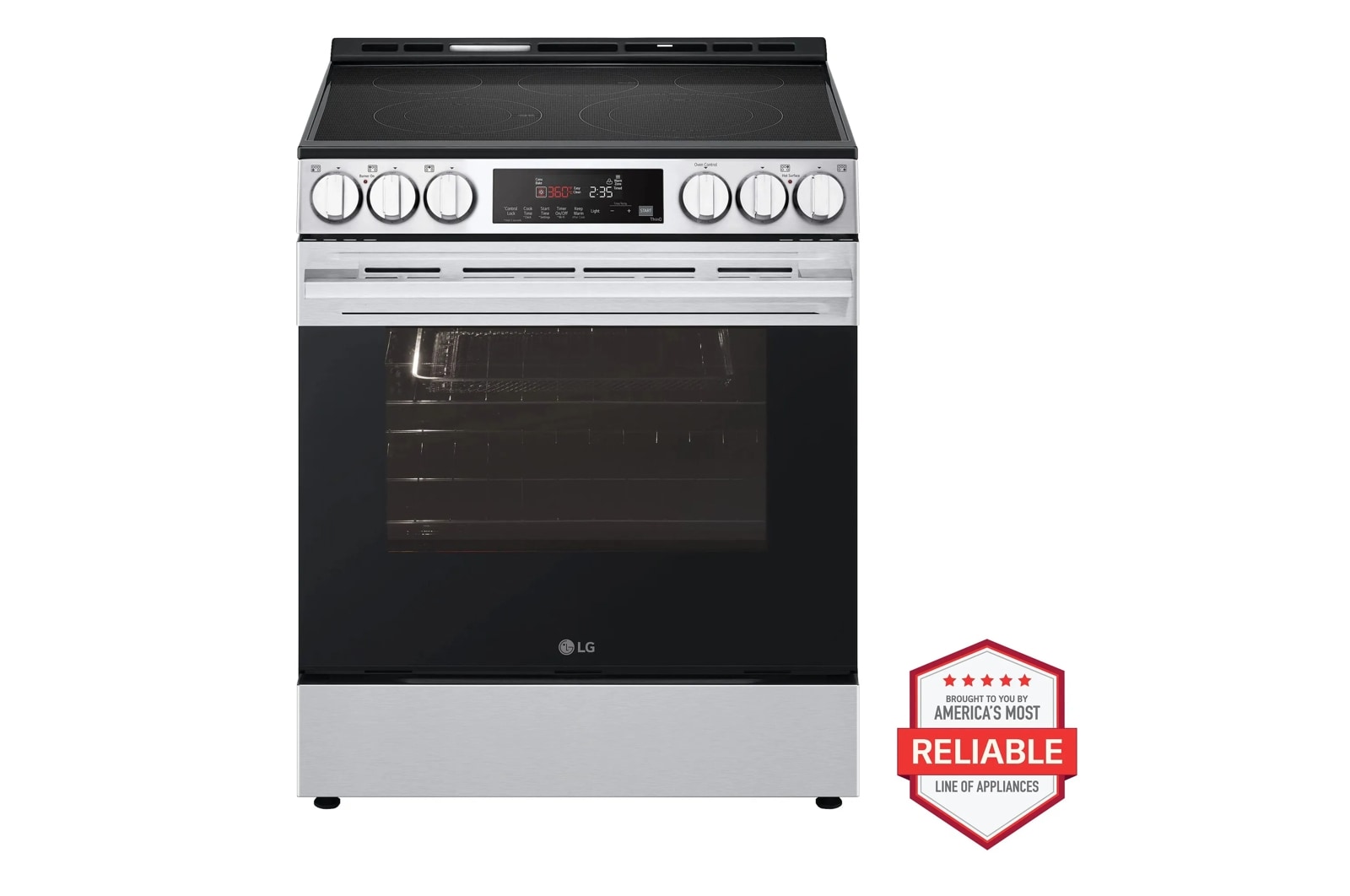 6.3 cu ft. Smart Electric Slide-in Range with Air Fry & EasyClean®