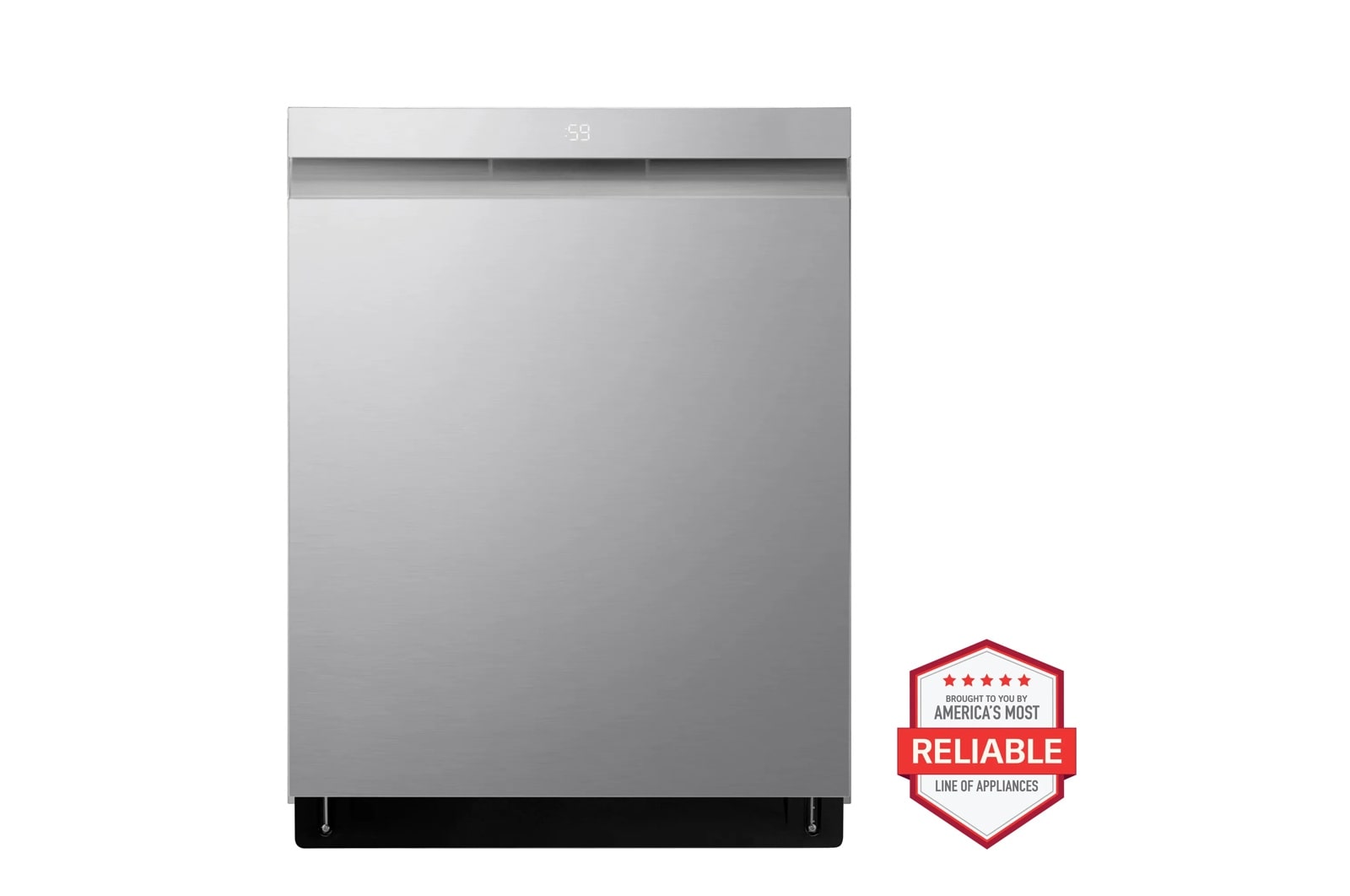 24 Inch Smart Top-Control Dishwasher with 1-Hour Wash & Dry, QuadWash® Pro, and Dynamic Heat Dry™