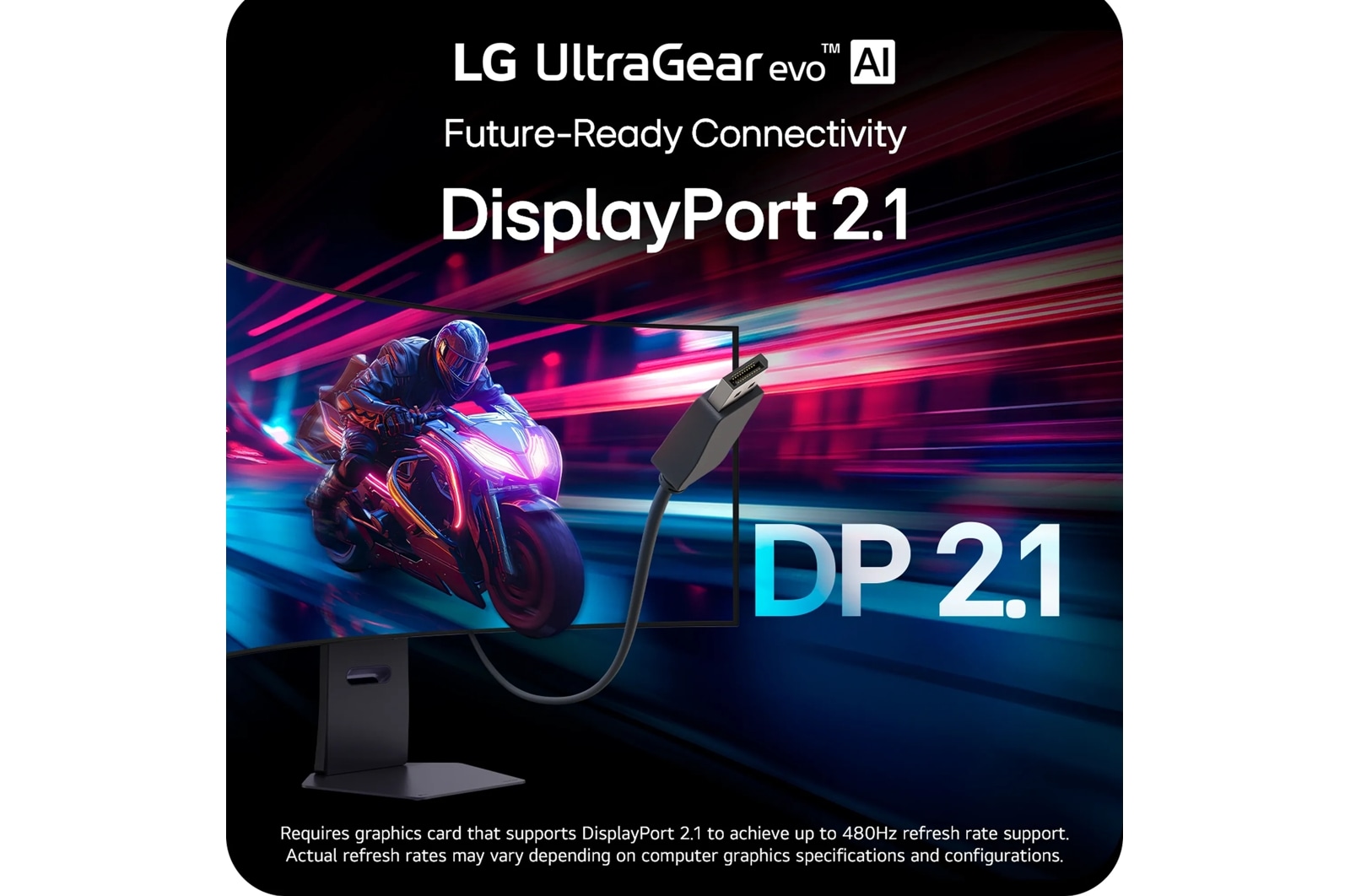 LG 45 Inch UltraGear evo GX9, 5K2K Oled Gaming Monitor with AI Upscaling (45GX950B-B), цвет: 5120 X 2160 — фото 8