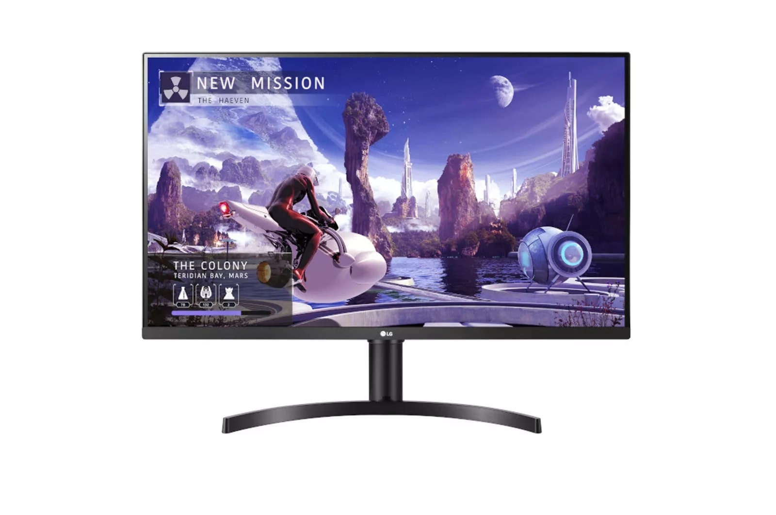LG製 31.5インチ PCモニター 32QN600-B 32-inch QHD IPS HDR10 Monitor - 32QN650-B | LG USA