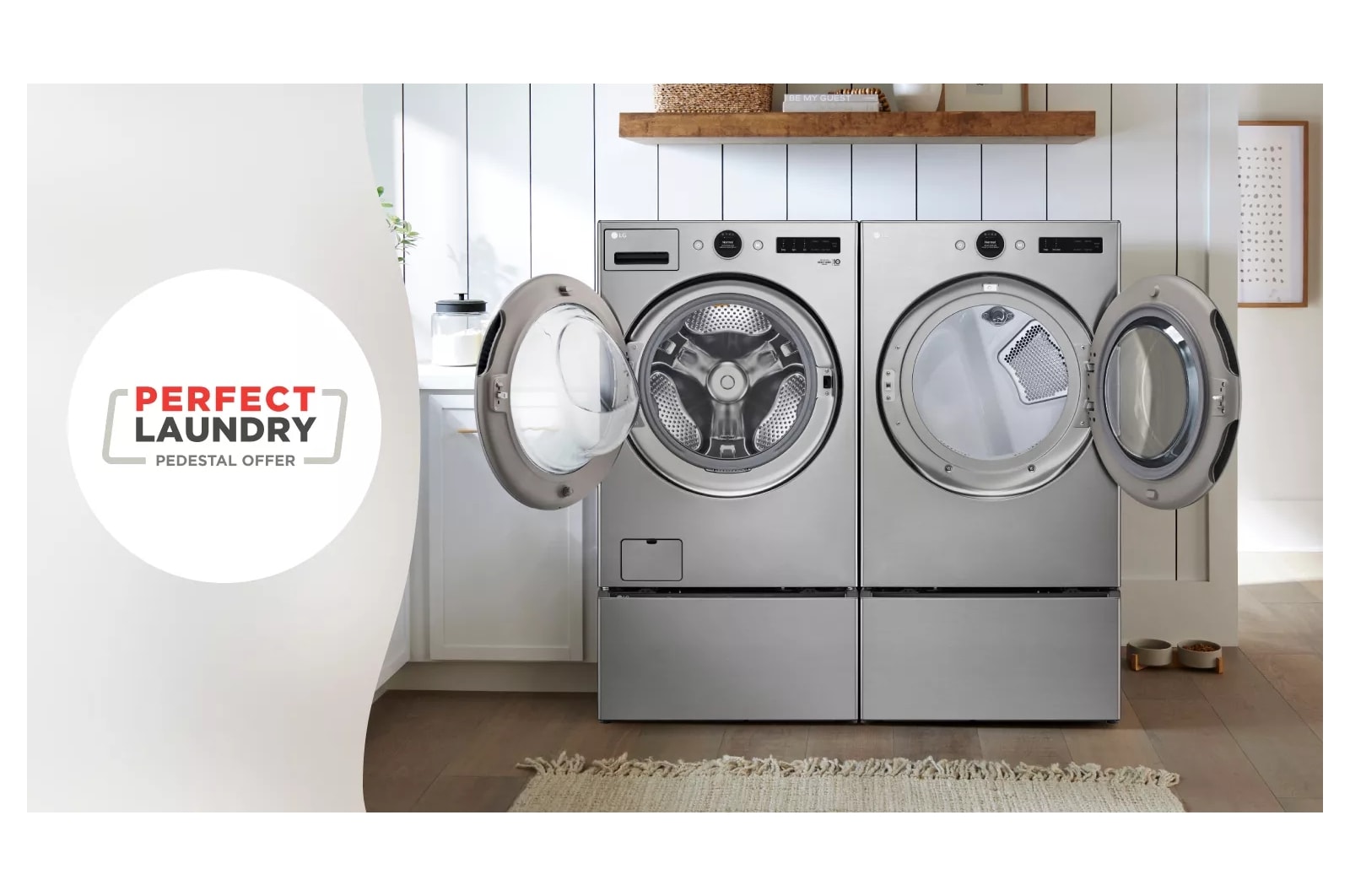LG Front Load Washers  High Efficiency Streamlined Design