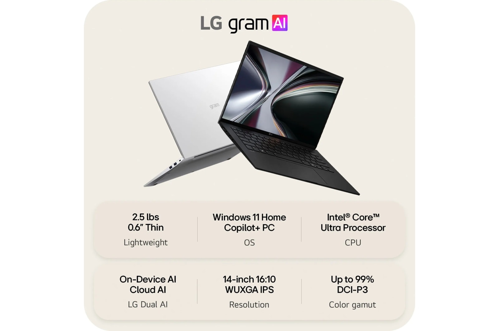 14 Inch IPS laptop - 14Z90U-G.AS63U1 | LG USA