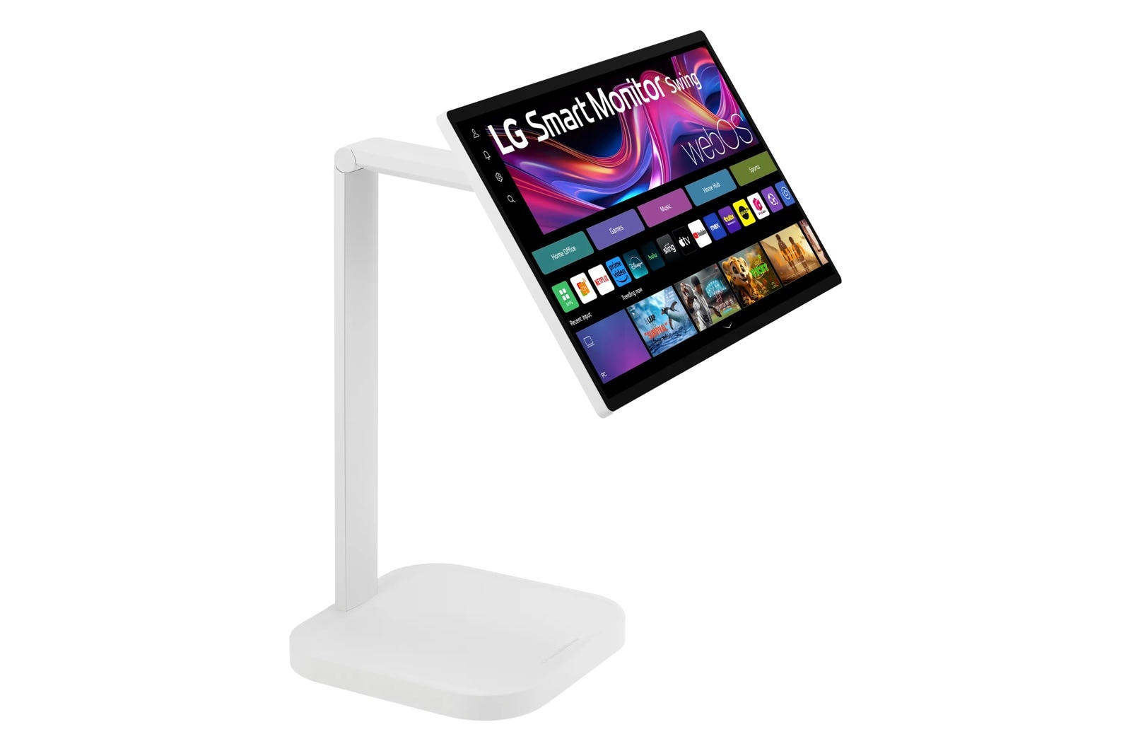 LG 32 Inch 4K Uhd Ips Touchscreen Smart Monitor Swing with Rolling Stand (32U889SA-W), цвет: 4k Uhd (3840 X 2160) — фото 2
