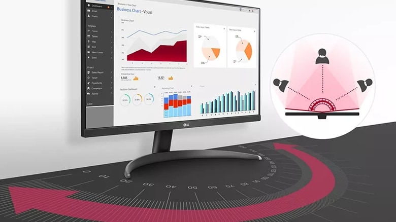 LG 24QP500　2024/05製造 24-inch QHD IPS HDR 10 Monitor - 24QP500-B | LG USA