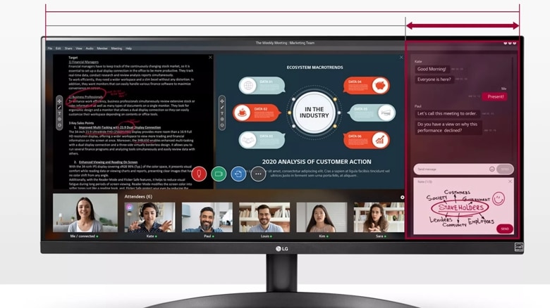 29-inch UltraWide FHD HDR Monitor - 29WP500-B | LG USA