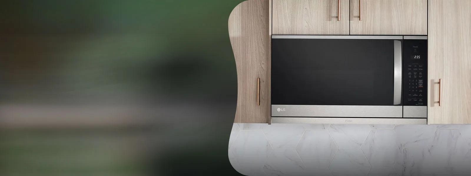 LG OvertheRange Microwave Ovens SpaceSaving Microwaves