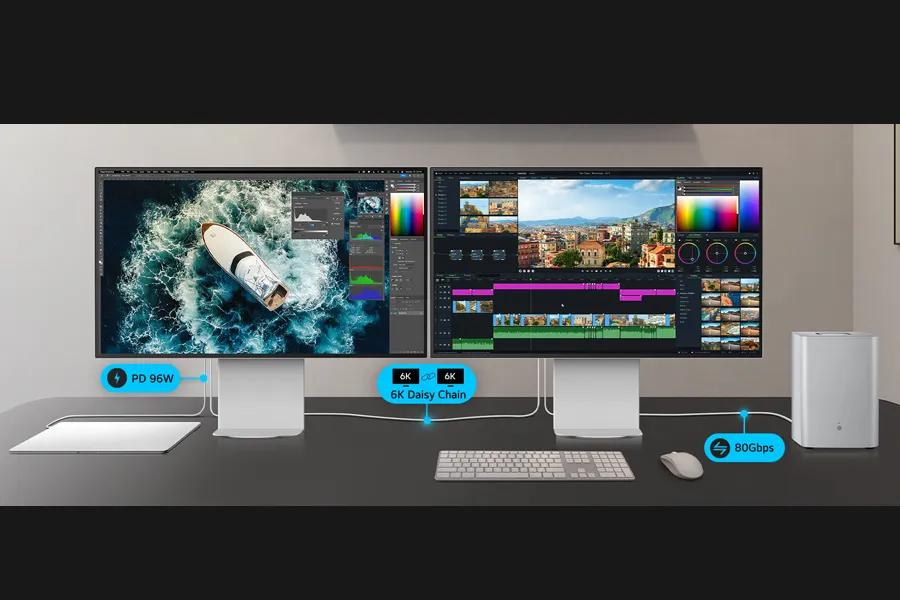 Next-gen compatibility, powered by Thunderbolt™ 5