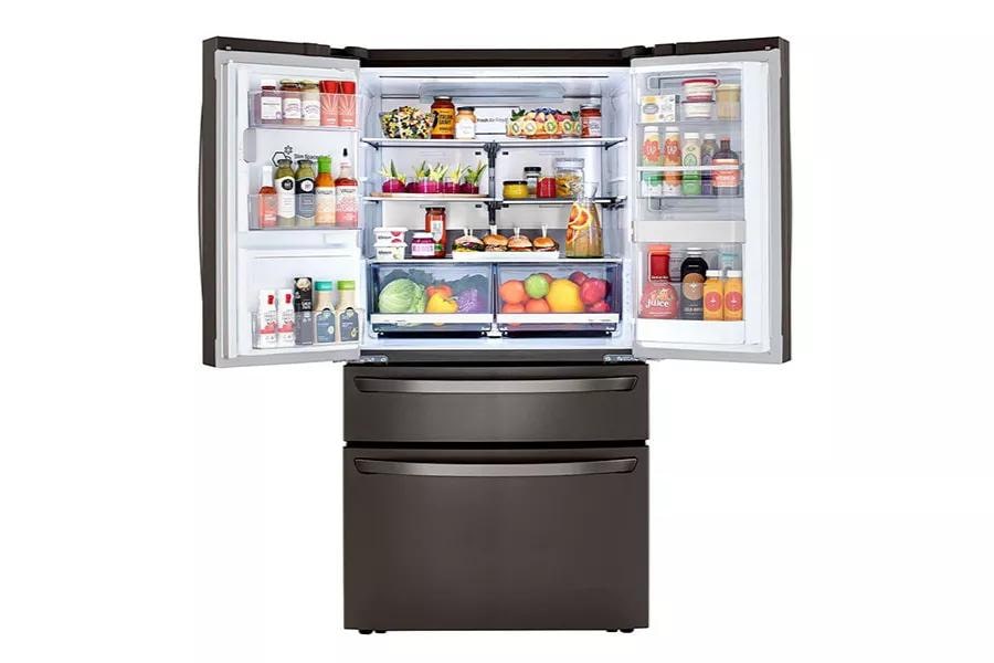 LG LRMDC2306S refrigerator interior capacity