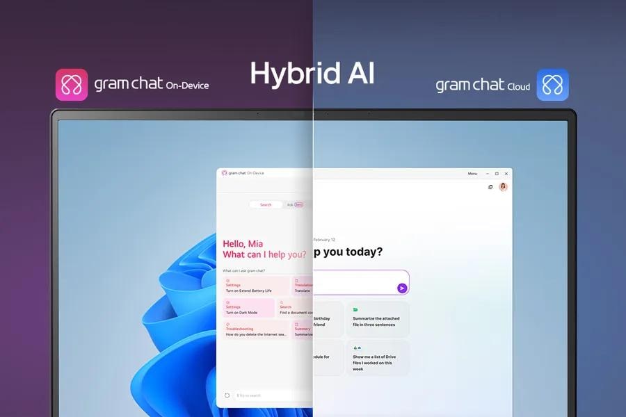 gram chat On-Device
Hybrid Al