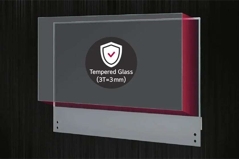Digital Signage Transparent OLED Tempered Glass